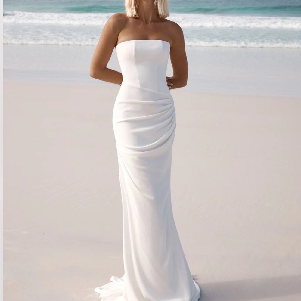 KYHA Blue Wedding Dress